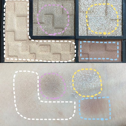 バーチャルアイズメイカー/KATE/アイシャドウパレットを使ったクチコミ(4枚目)