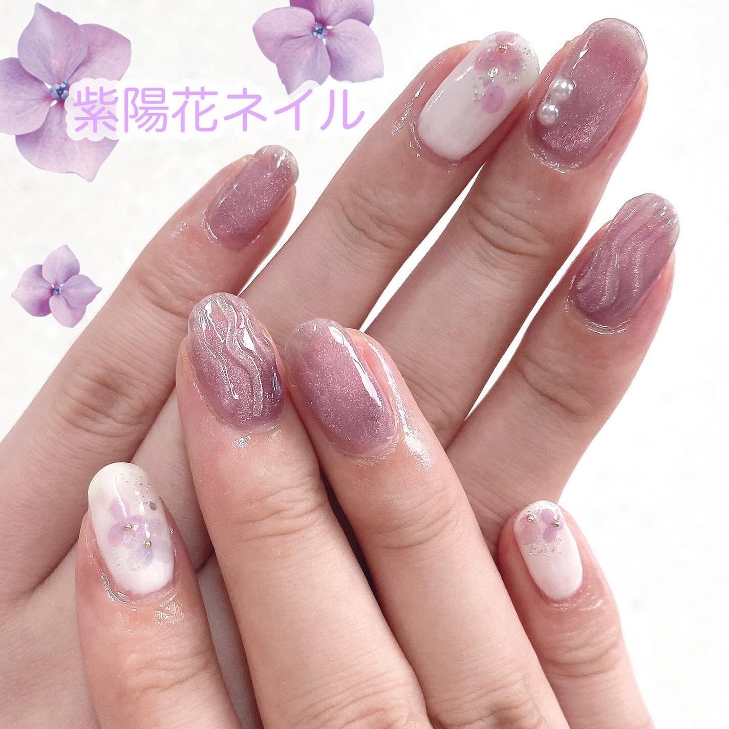 ネイルシール/セリア/ネイルシールを使ったクチコミ(1枚目)