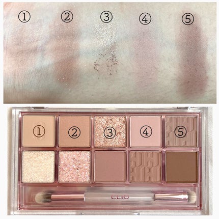 プロ アイ パレット/CLIO/アイシャドウパレットを使ったクチコミ(3枚目)