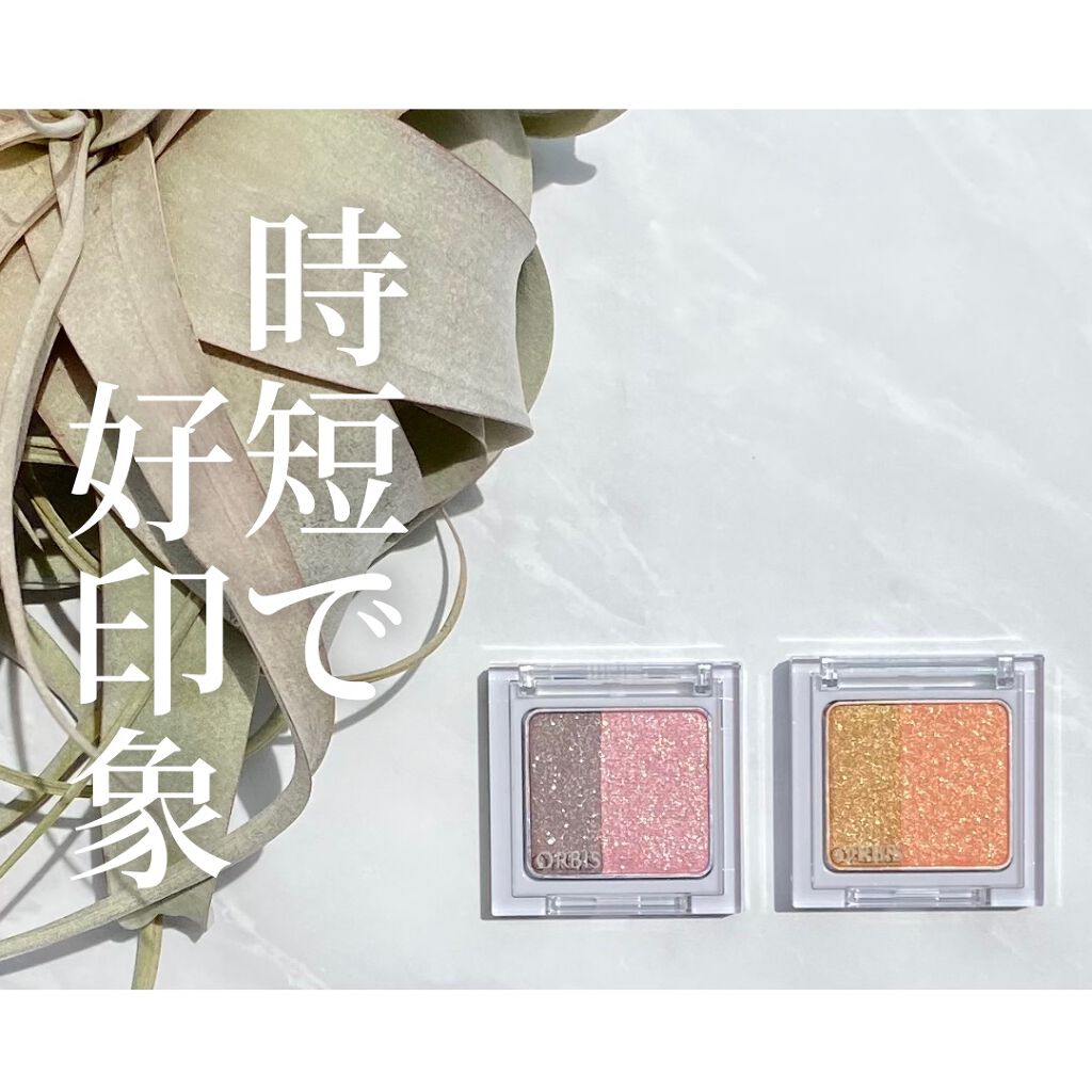 ツイングラデーションアイカラー/オルビス/アイシャドウパレットを使ったクチコミ（1枚目）