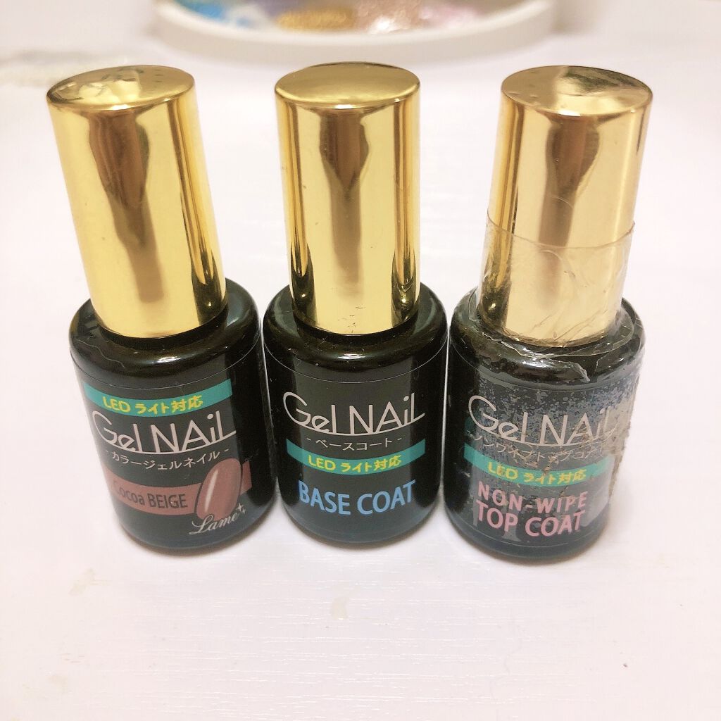 ジェルネイル（ライト対応）/セリア/ジェルネイルを使ったクチコミ（2枚目）