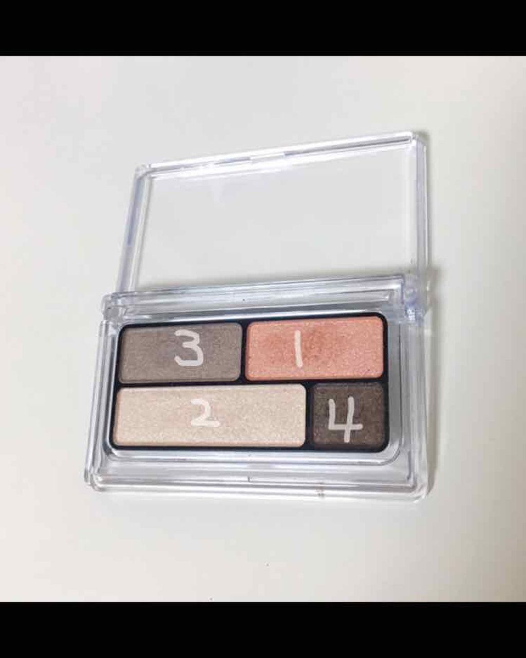 アイカラー(4色タイプ)(旧)/無印良品/アイシャドウパレットを使ったクチコミ(2枚目)