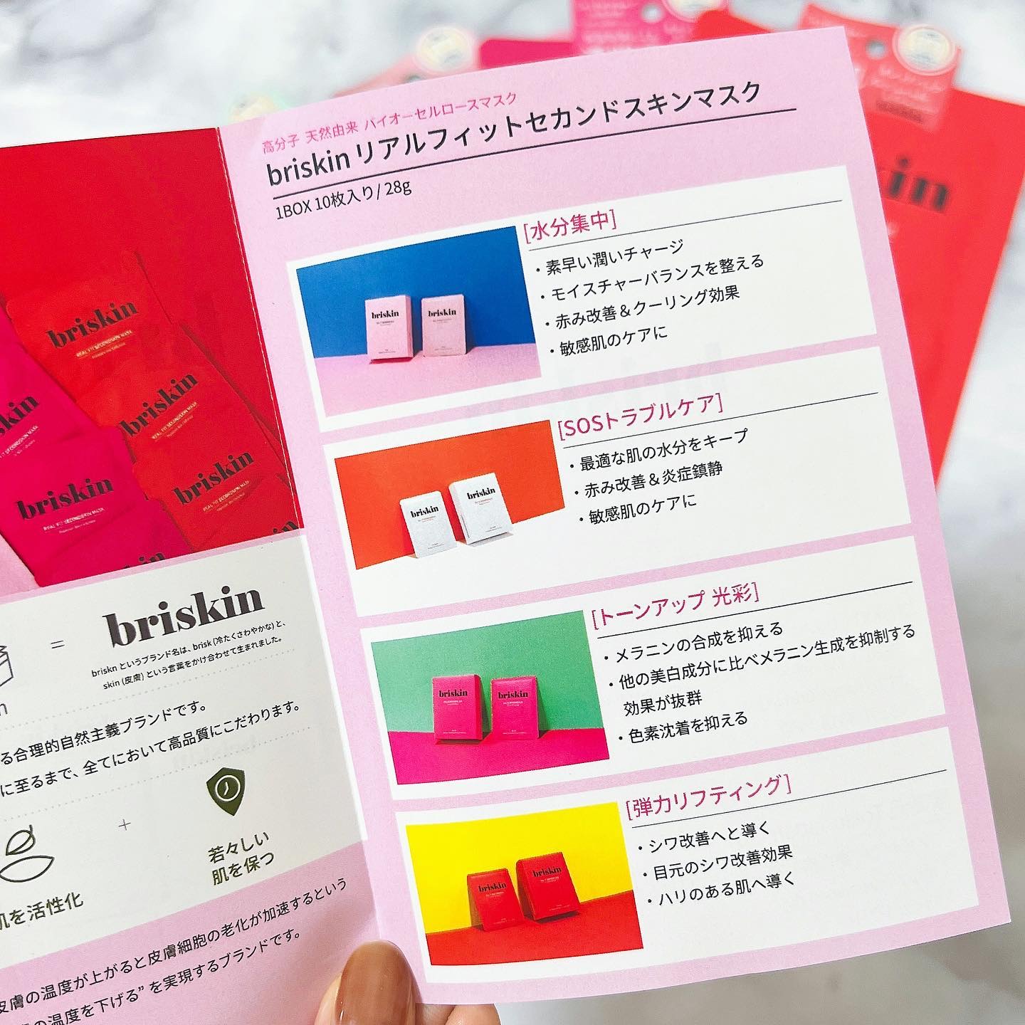 リアル フィット セカンドスキン マスク/briskin/シートマスク・パックを使ったクチコミ（2枚目）