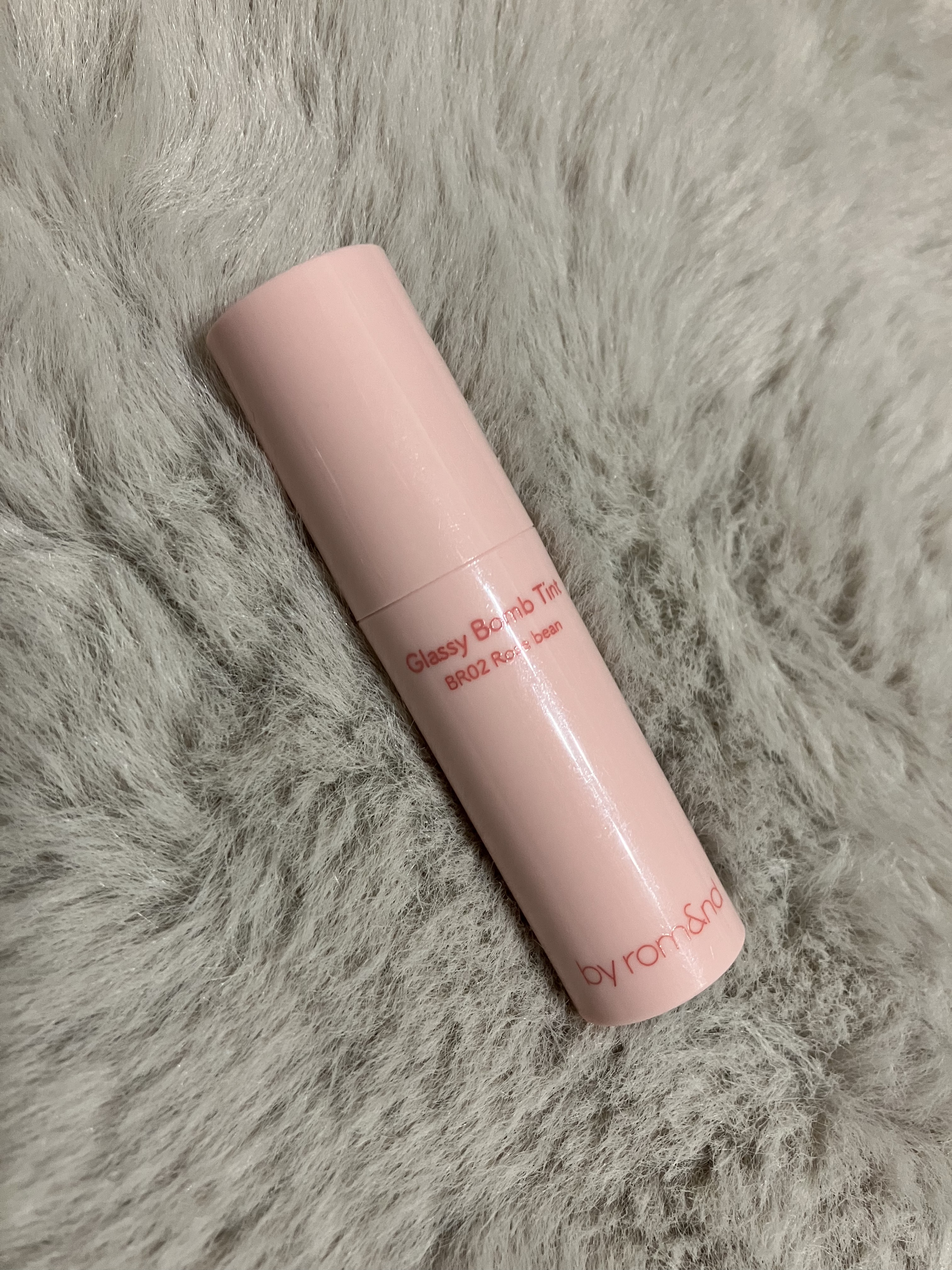 アンドバイロムアンド　グラッシーボムティント/&nd by rom&nd/リップティントを使ったクチコミ（1枚目）