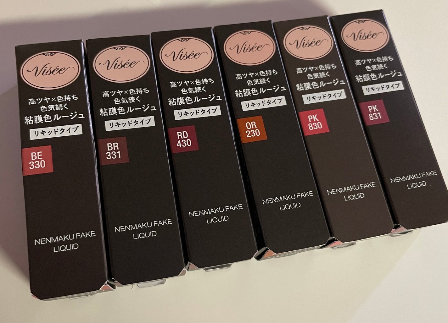 ネンマクフェイク リキッド/Visée/口紅を使ったクチコミ(1枚目)
