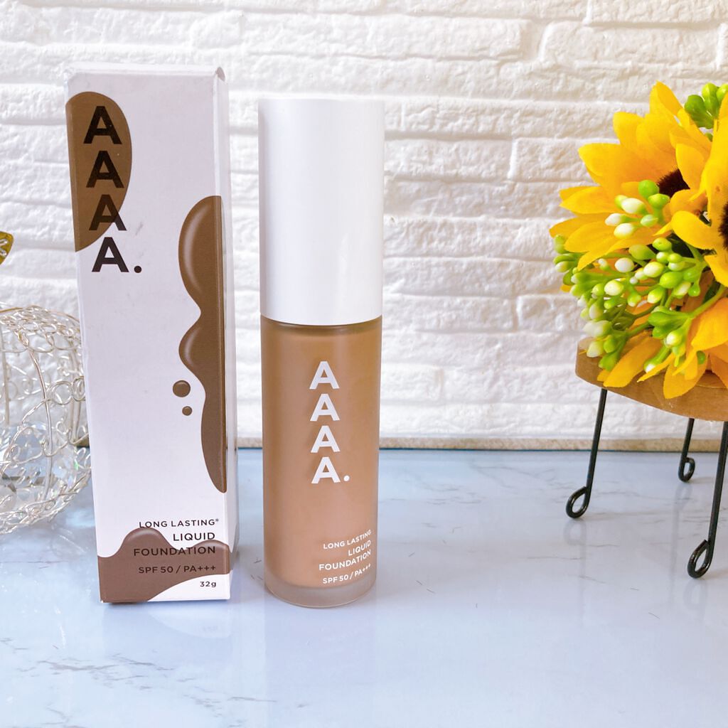 リキッドファンデーション/AAAA./クリーム・エマルジョンファンデーションを使ったクチコミ（1枚目）