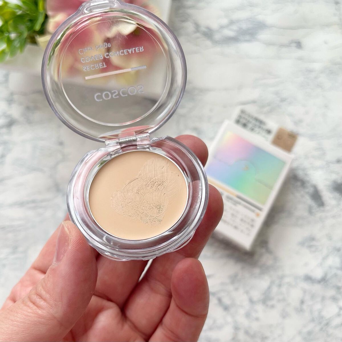 COSCOS コンシーラー/COSCOS/クリームコンシーラーを使ったクチコミ（3枚目）