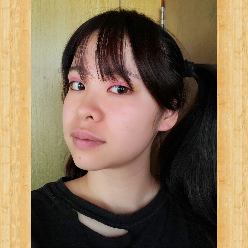 UR GLAM BLOOMING EYE COLOR PALETTE/U R GLAM/アイシャドウパレットを使ったクチコミ(4枚目)