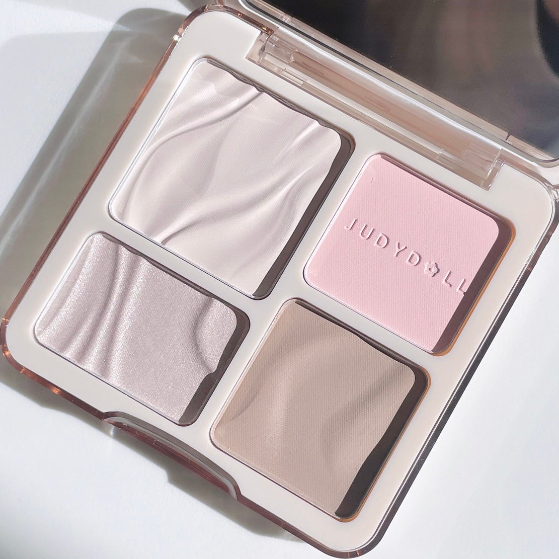 JUDYDOLL メリハリマスターパレット/JUDYDOLL/パウダーハイライトを使ったクチコミ(5枚目)