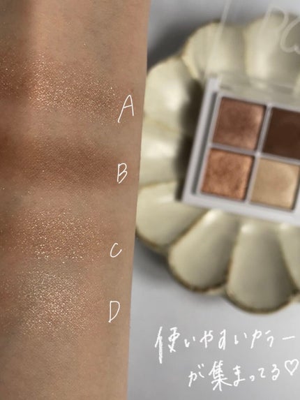 THE アイパレR/b idol/アイシャドウパレットを使ったクチコミ(3枚目)
