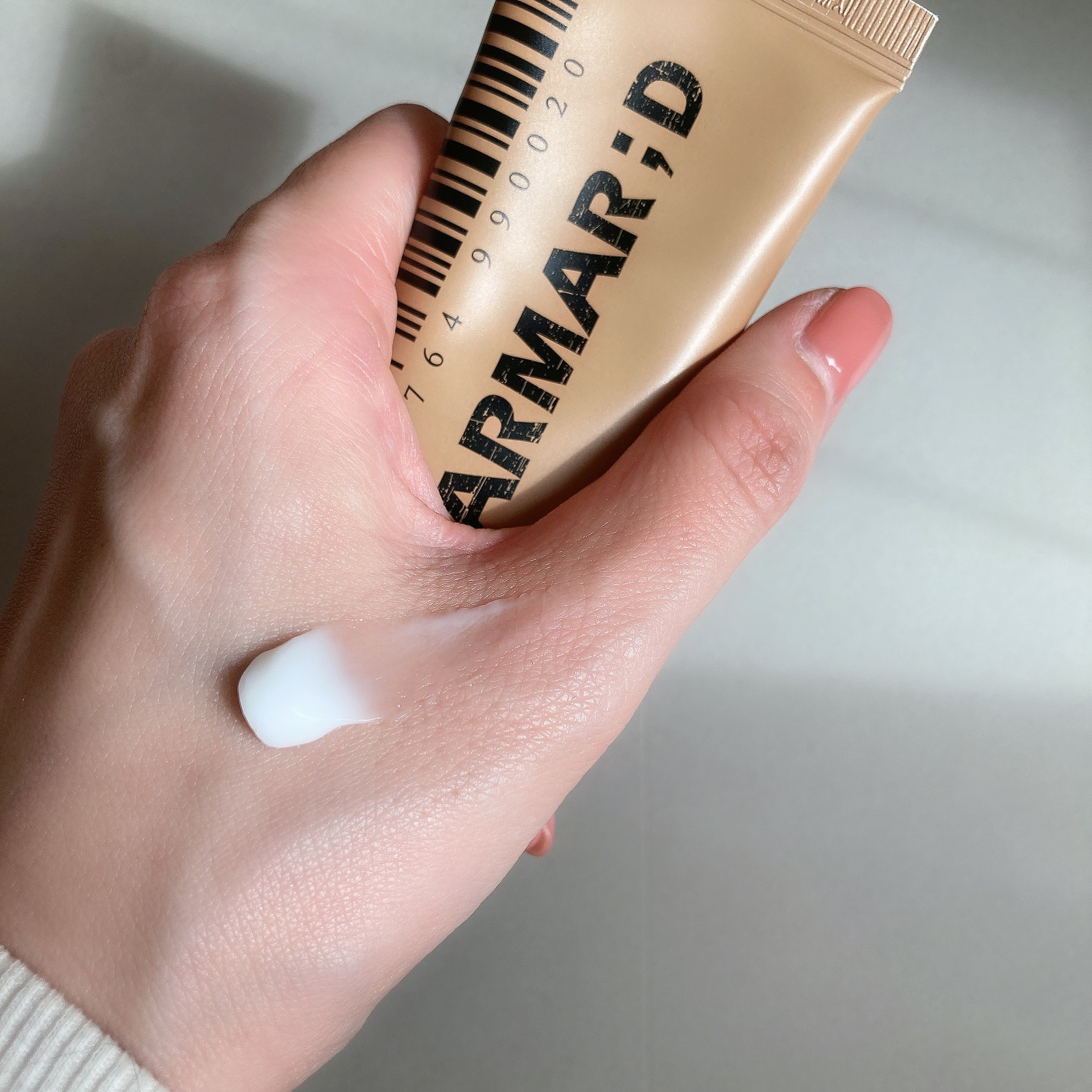 ハンドクリーム ヒノキ/MARMAR:D/ハンドクリームを使ったクチコミ（2枚目）