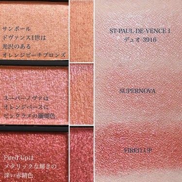 イグナイテッド アイシャドウパレット/NARS/アイシャドウパレットを使ったクチコミ（2枚目）