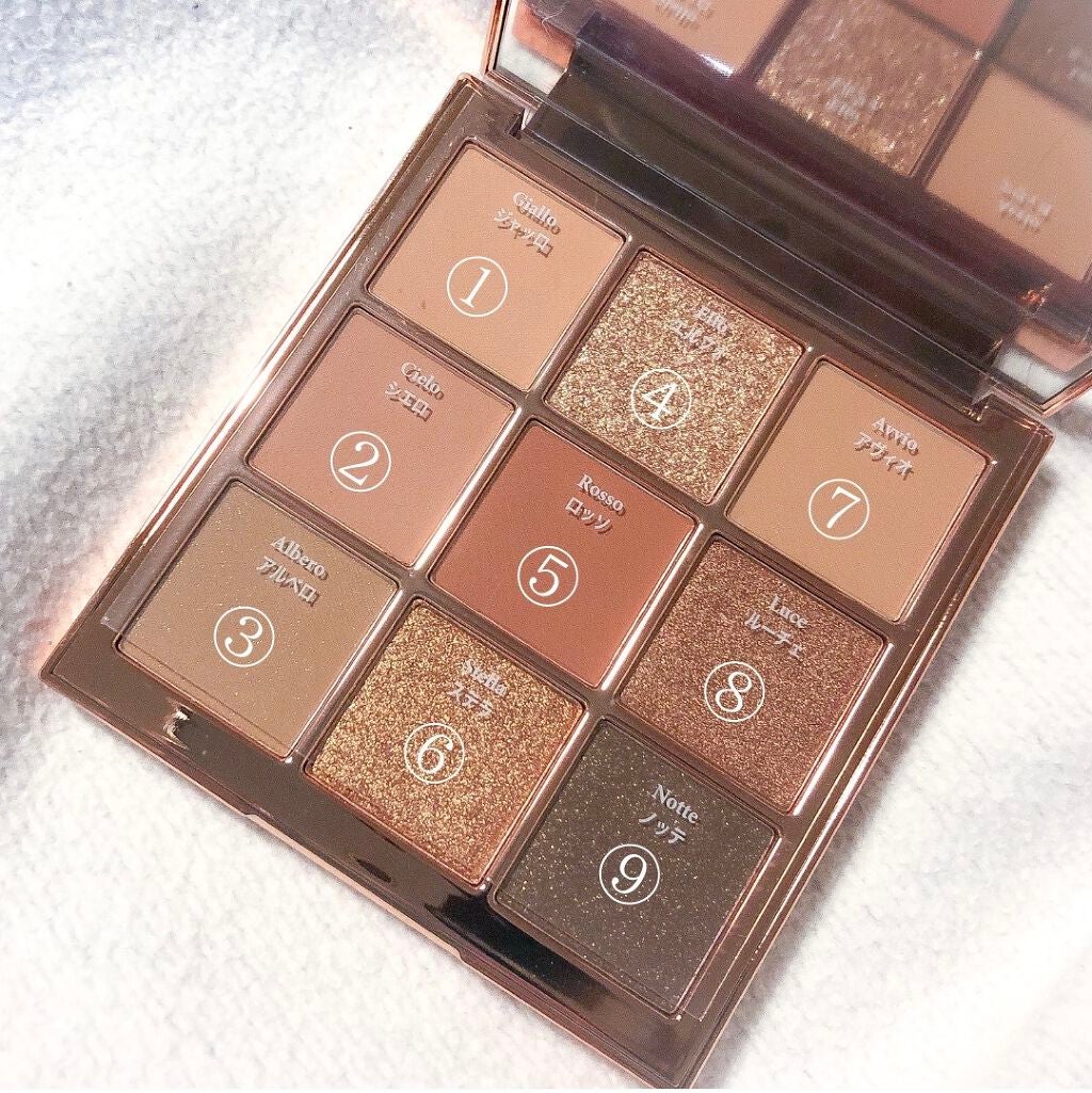 The Bella collection eyeshadow palette/CELEFIT/アイシャドウパレットを使ったクチコミ(3枚目)