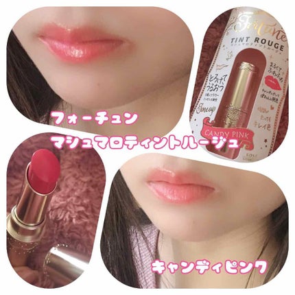 マシュマロティントルージュ/フォーチュン/リップティントを使ったクチコミ(1枚目)