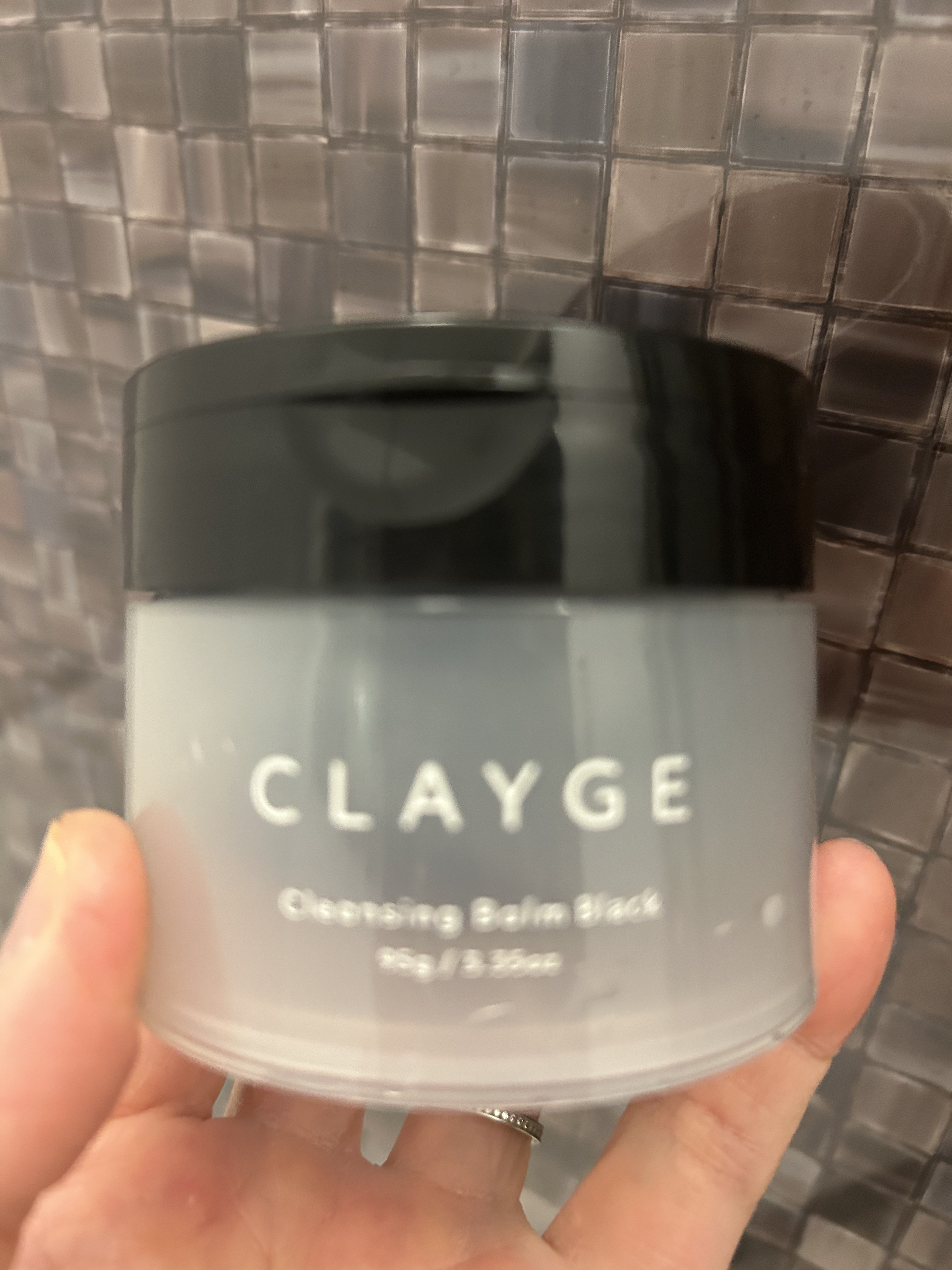 クレンジングバーム ブラック/CLAYGE/クレンジングバームを使ったクチコミ（1枚目）