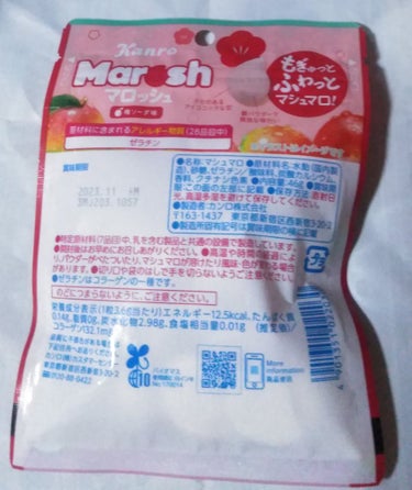 マロッシュ　梅ソーダ味/カンロ/食品を使ったクチコミ（2枚目）