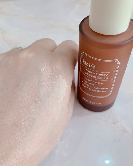 メープルエナジーインフュージングセラム/Klairs/美容液を使ったクチコミ(4枚目)