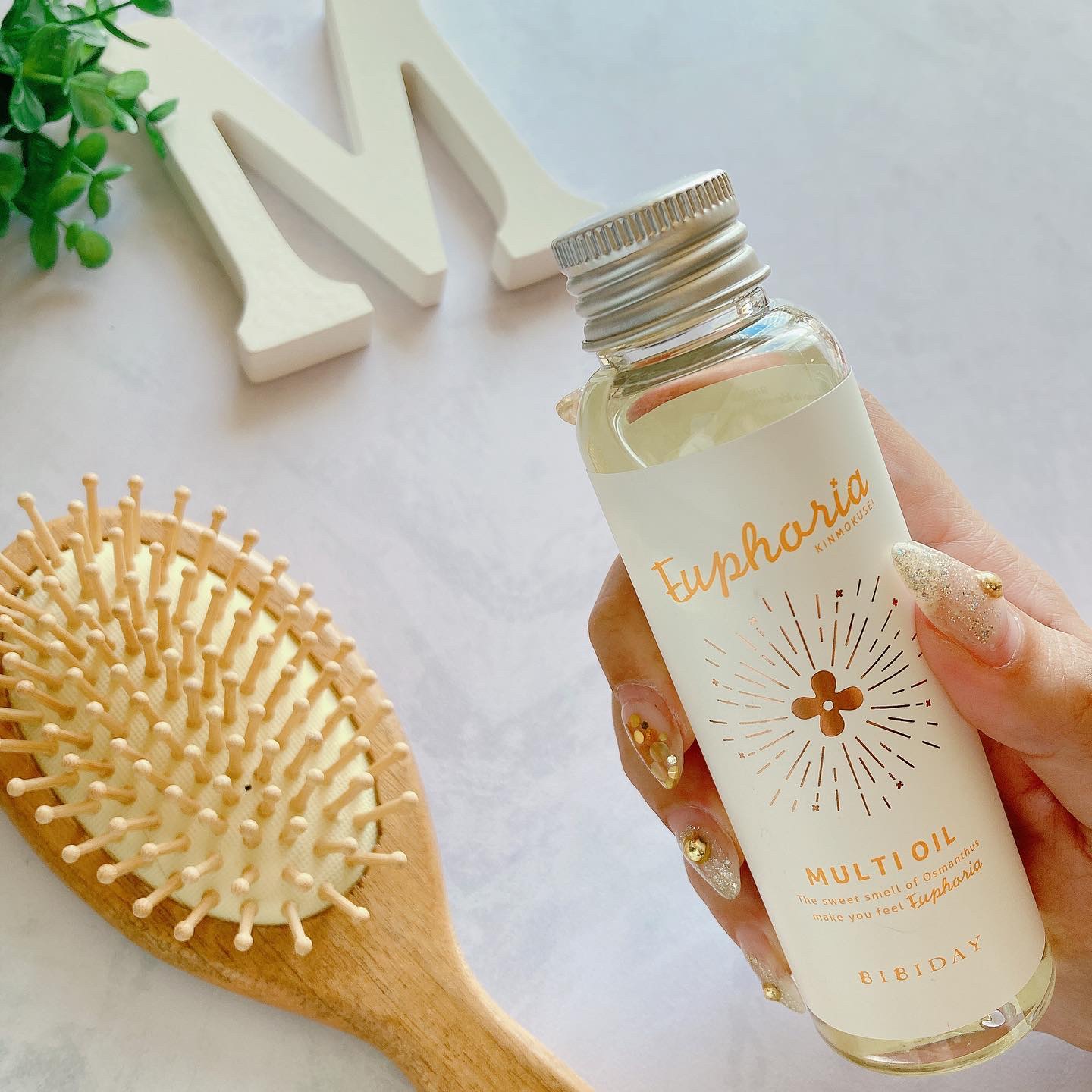 ユーフォリア・キンモクセイ マルチオイル/BIBIDAY/ヘアオイルを使ったクチコミ（1枚目）