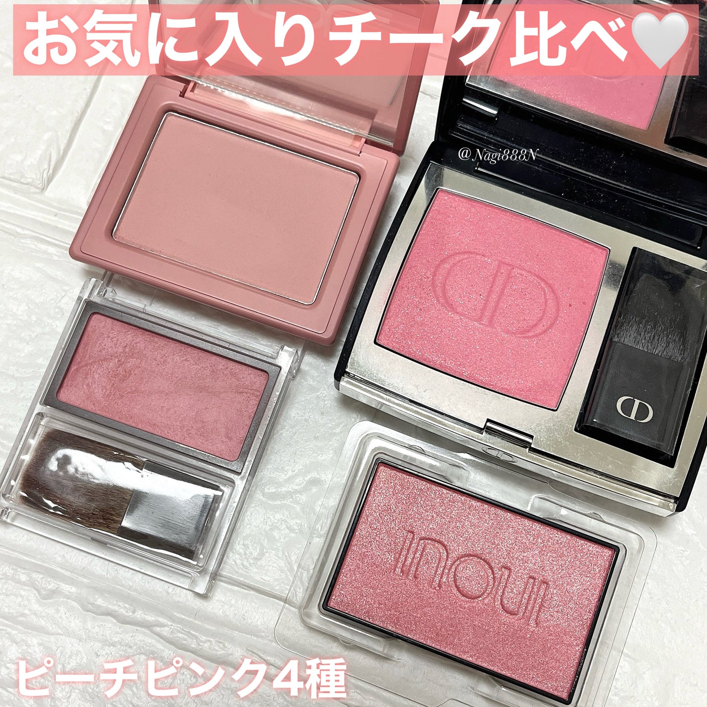 チークブラッシュ/CEZANNE/パウダーチークを使ったクチコミ(1枚目)