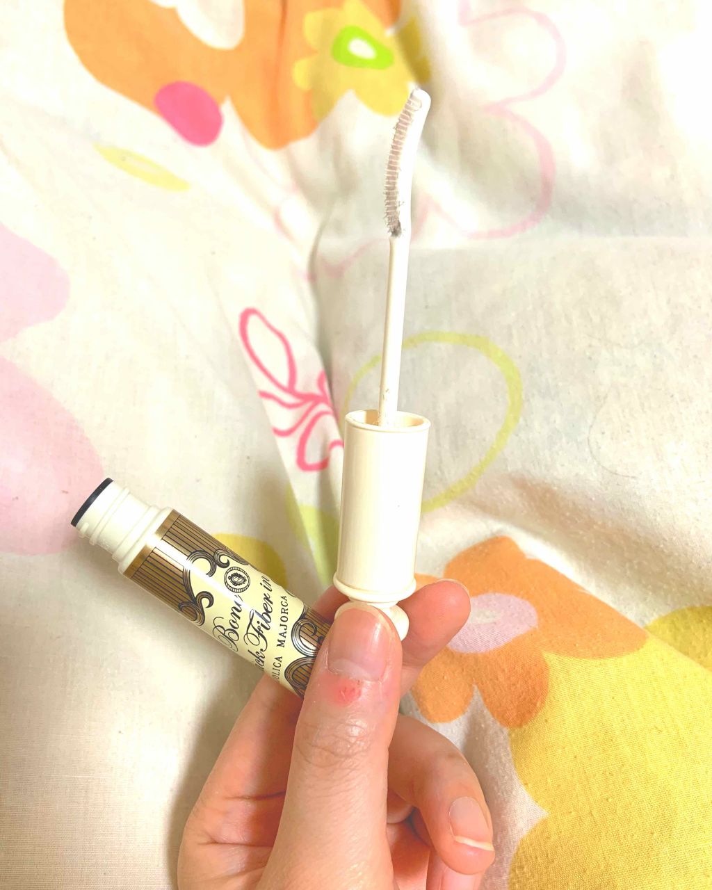 ラッシュボーン ブラックファイバーイン/MAJOLICA MAJORCA/マスカラ下地を使ったクチコミ（2枚目）