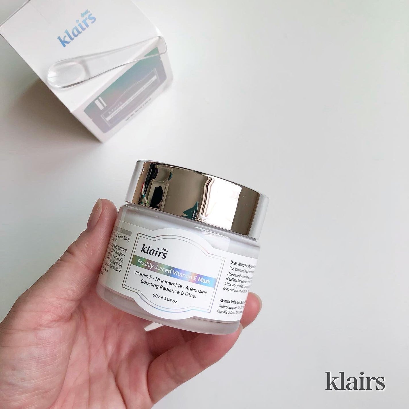 フレッシュリージュースドビタミンEマスク(90g)/Klairs/フェイスクリームを使ったクチコミ(1枚目)