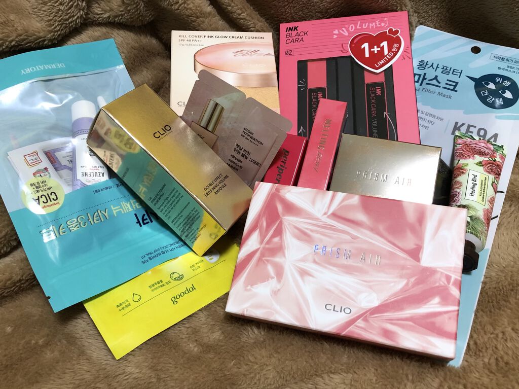 CLUBCLIO 2020summer福袋/CLIO/メイクアップキットを使ったクチコミ（1枚目）