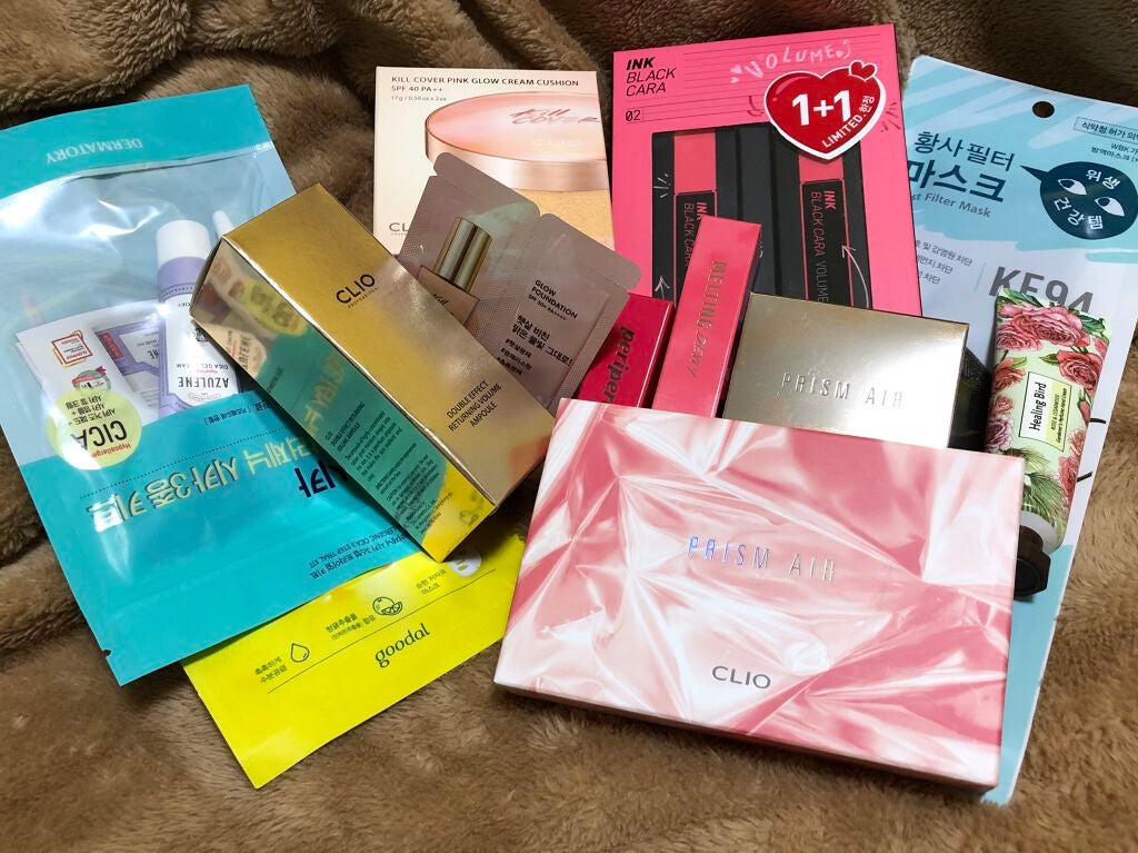 CLUBCLIO 2020summer福袋/CLIO/メイクアップキットを使ったクチコミ(1枚目)