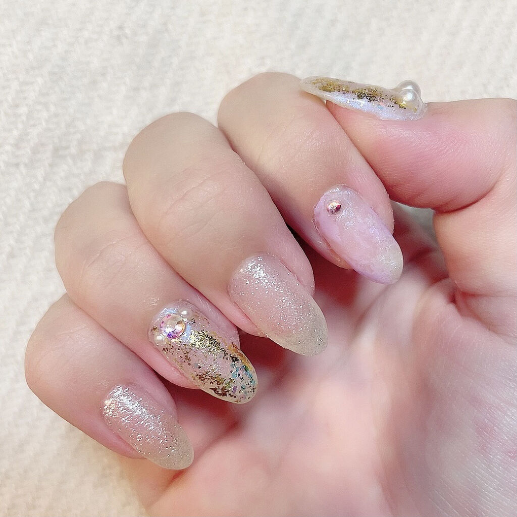 ネイルレシピカラージェル/NailRecipe(ネイルレシピ)/ジェルネイルを使ったクチコミ（1枚目）