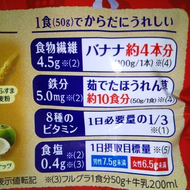 カルビー フルグラのクチコミ「食欲ない 
暑すぎる
時間がない
食物繊維・鉄分とりたい！
の時

朝食
お昼
に如何ですか….....」（2枚目）