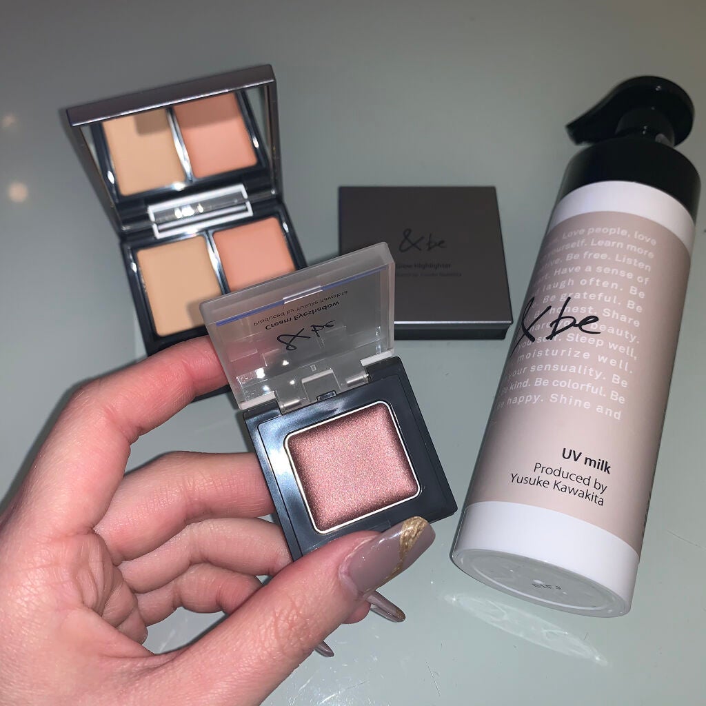 UVミルク/&be/日焼け止め・UVケアを使ったクチコミ(1枚目)