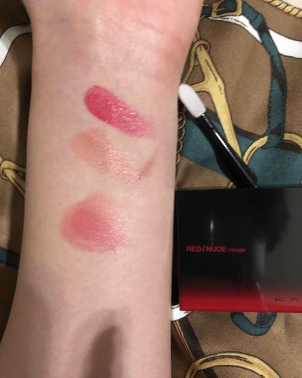 レッドヌードルージュ/KATE/口紅を使ったクチコミ(3枚目)
