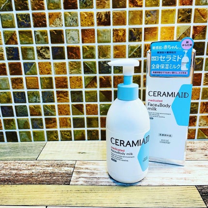 セラミエイド 薬用スキンミルク/セラミエイド/ボディミルクを使ったクチコミ(1枚目)