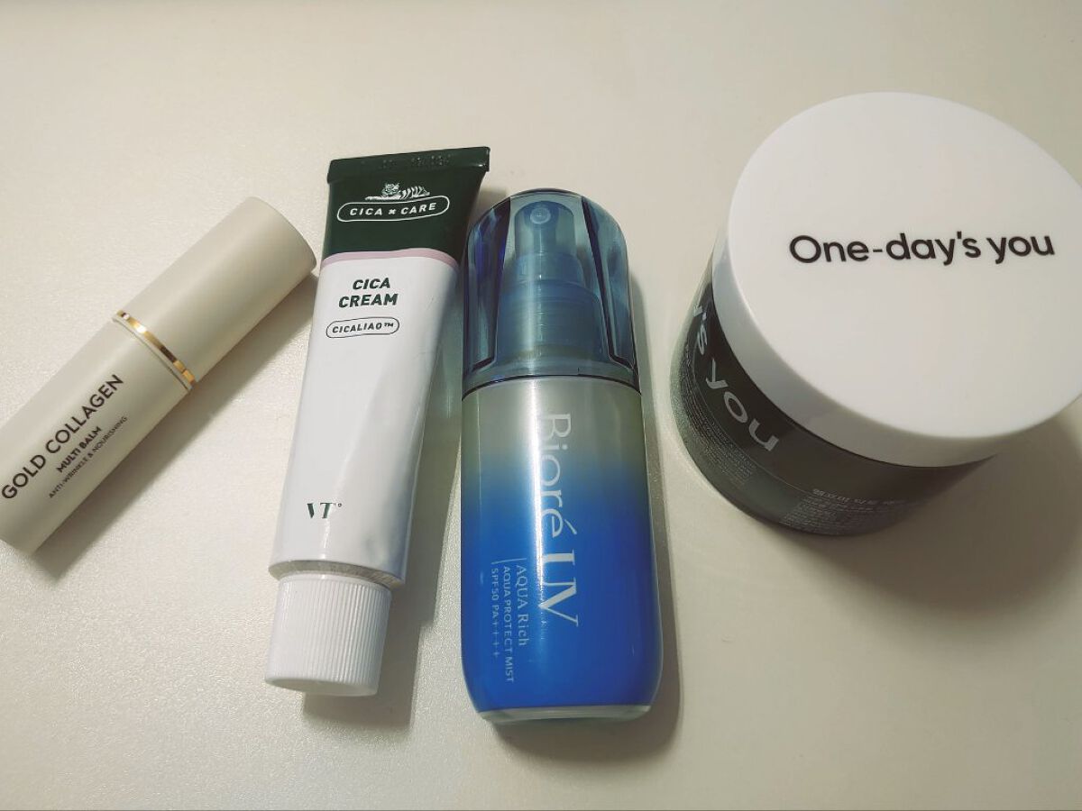 ゴールドコラーゲンマルチバーム/SNP/フェイスバームを使ったクチコミ（1枚目）