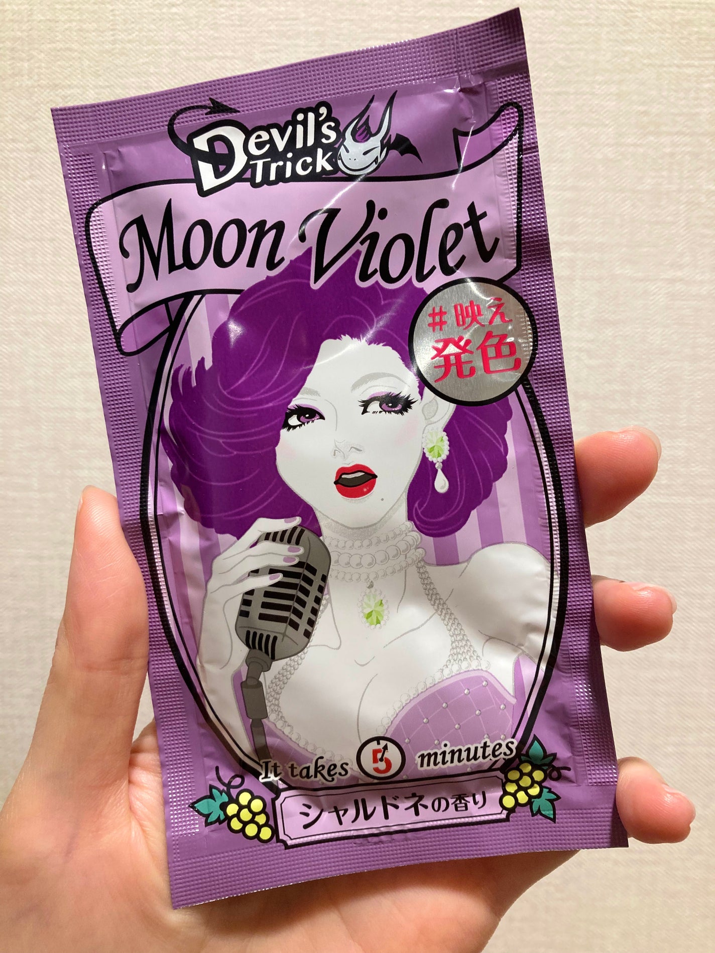 デビルズトリック/クイスクイス/ヘアカラーを使ったクチコミ(1枚目)