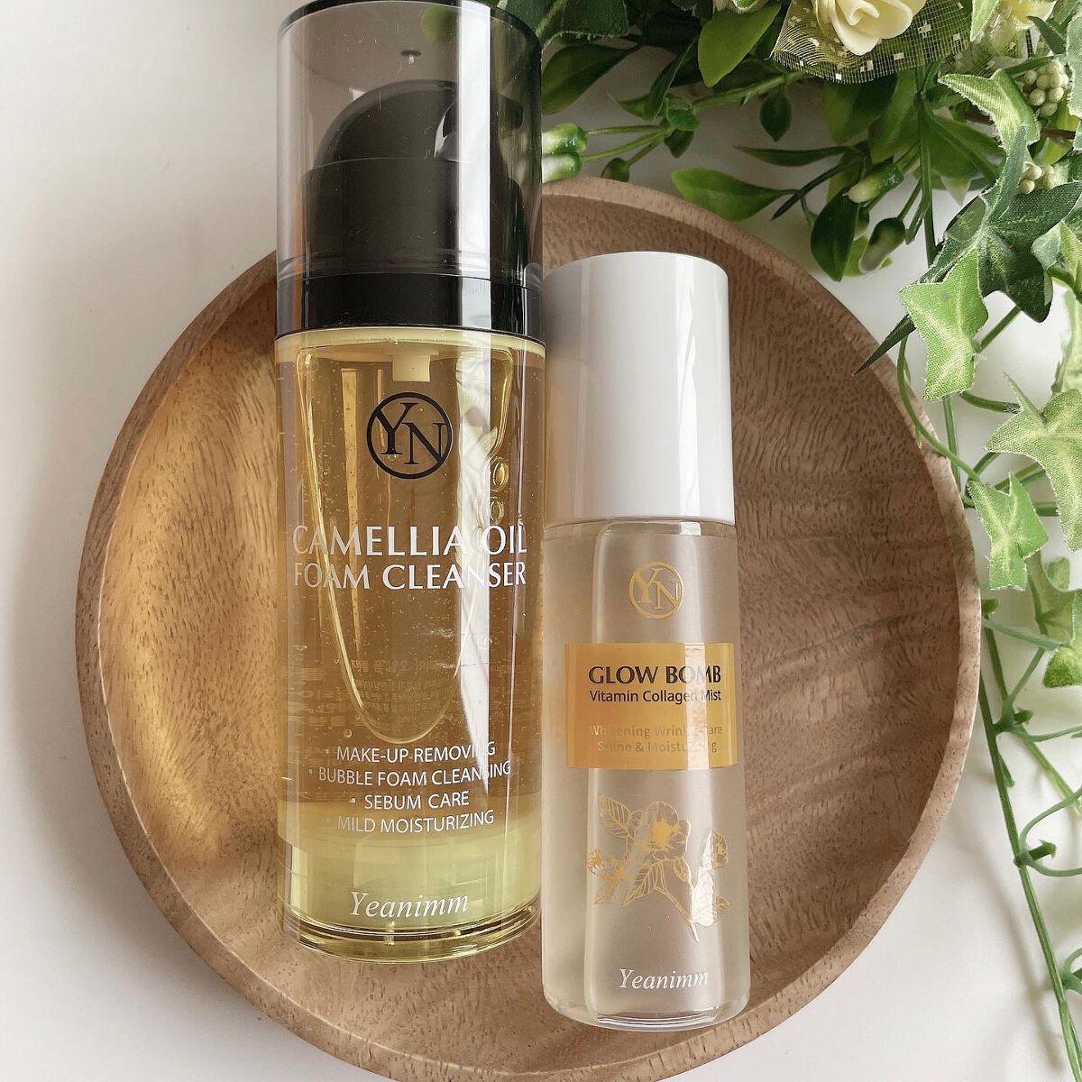 カメリアオイルフォームクレンザー/YEANIMM/オイルクレンジングを使ったクチコミ(1枚目)