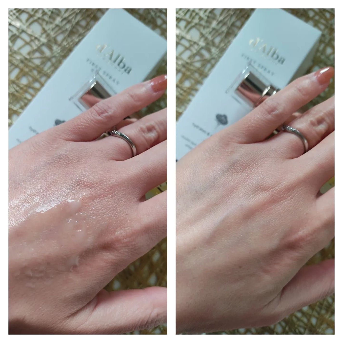 ダルバ ホワイトトリュフファーストスプレーセラム/ダルバ/ミスト状化粧水を使ったクチコミ(3枚目)