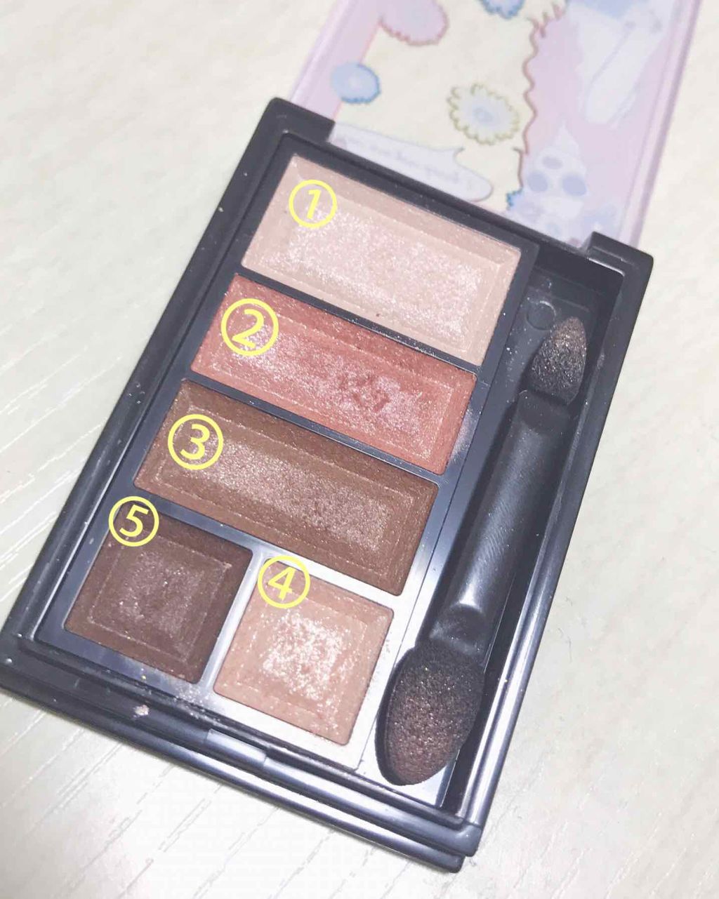 ショコラスウィート アイズ/リンメル ロンドン/アイシャドウパレットを使ったクチコミ(2枚目)