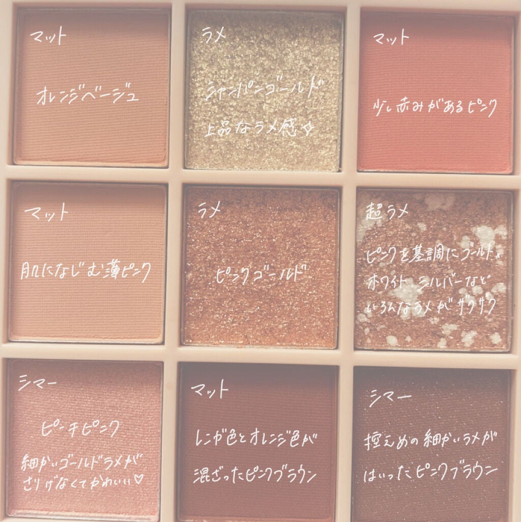 アイシャドウパレット/Kirei&co./アイシャドウパレットを使ったクチコミ(3枚目)