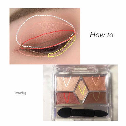 【旧品】パーフェクトスタイリストアイズ/キャンメイク/アイシャドウパレットを使ったクチコミ(2枚目)