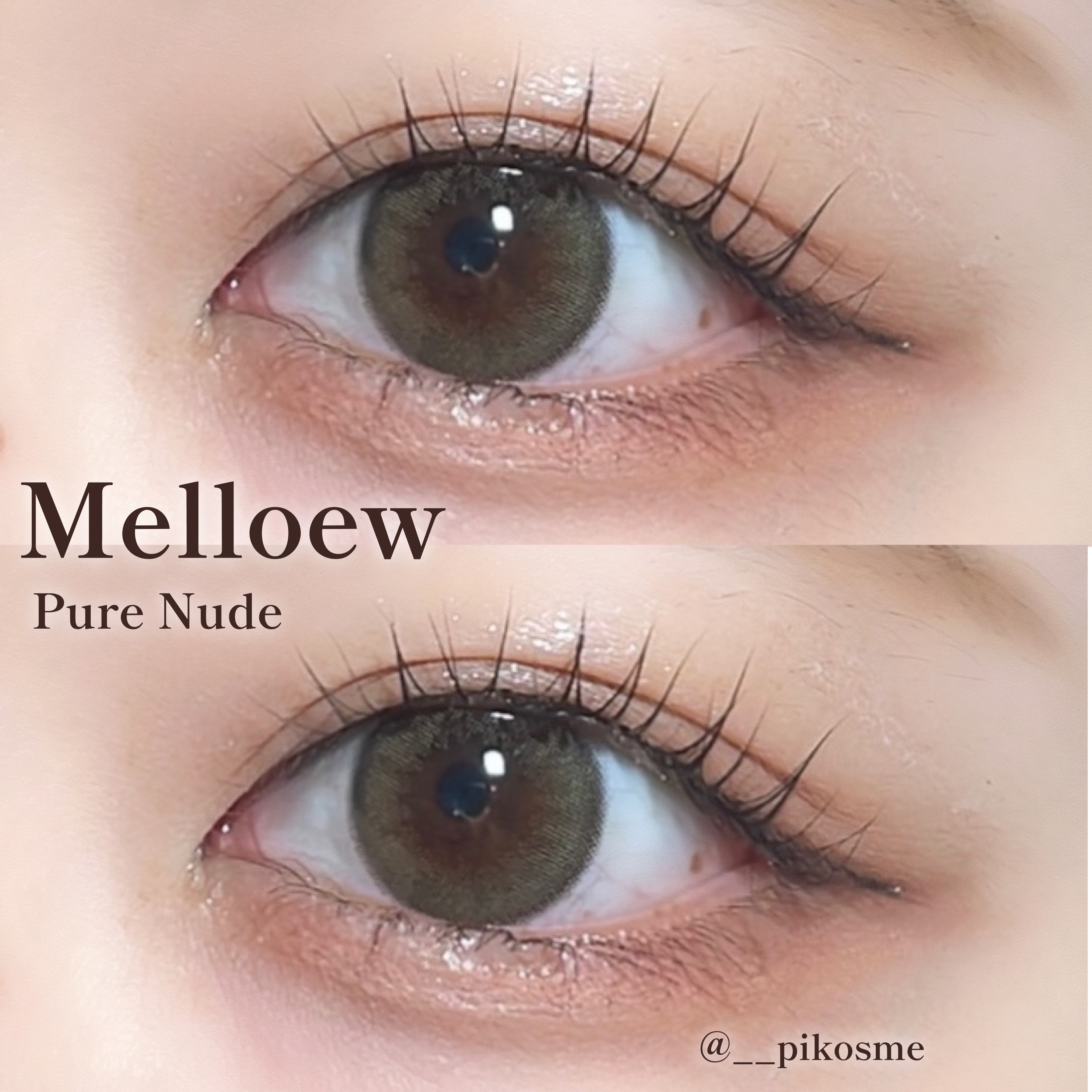 melloew 1day/melloew/ワンデー（１DAY）カラコンを使ったクチコミ（1枚目）