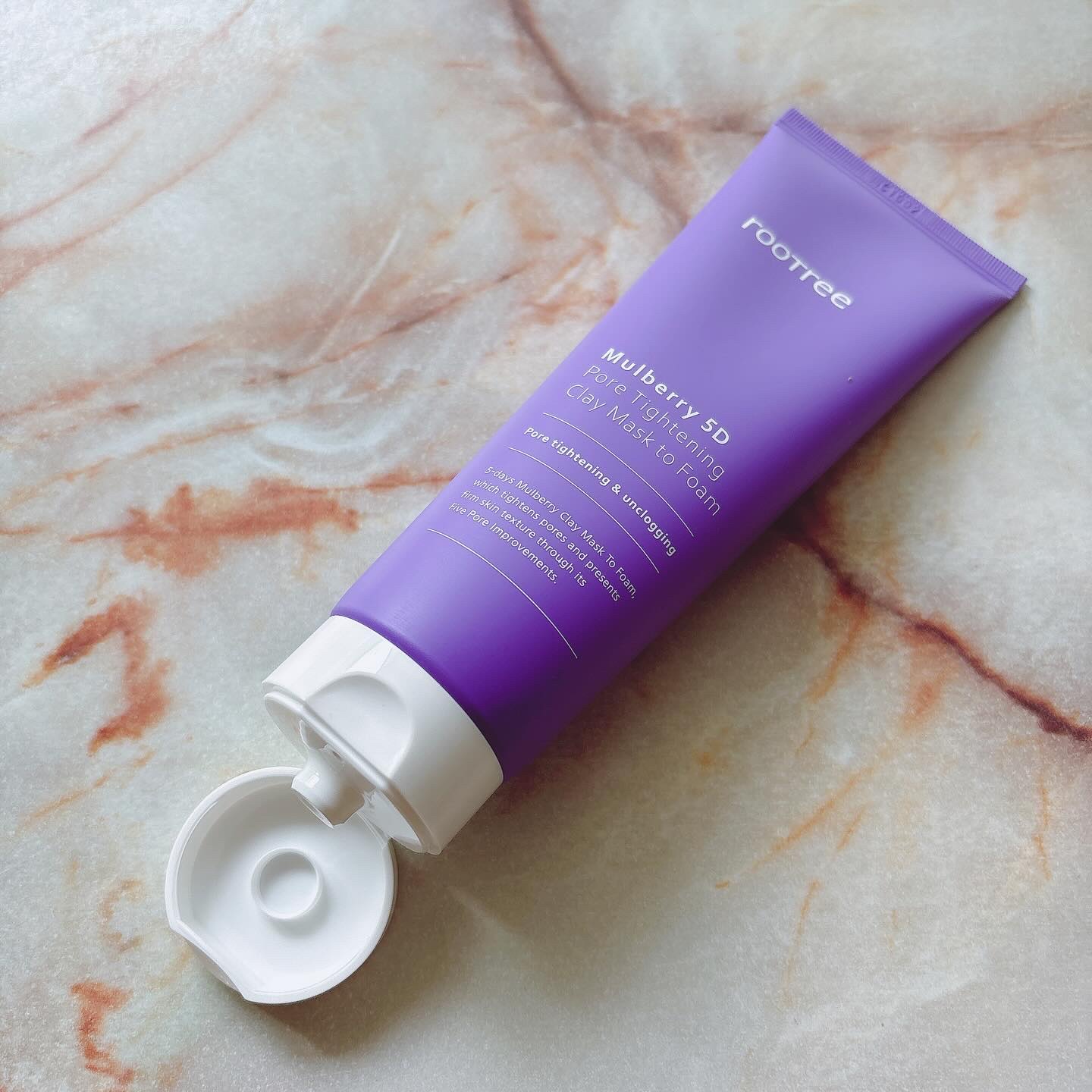 マルベリー5重 ポア タイトニングクレイマスクトゥフォーム/rooTree/洗い流すパック・マスクを使ったクチコミ（3枚目）