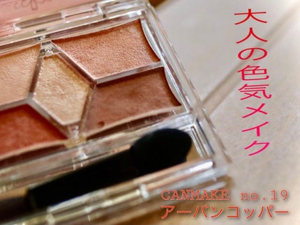 【旧品】パーフェクトスタイリストアイズ/キャンメイク/アイシャドウパレットを使ったクチコミ(1枚目)
