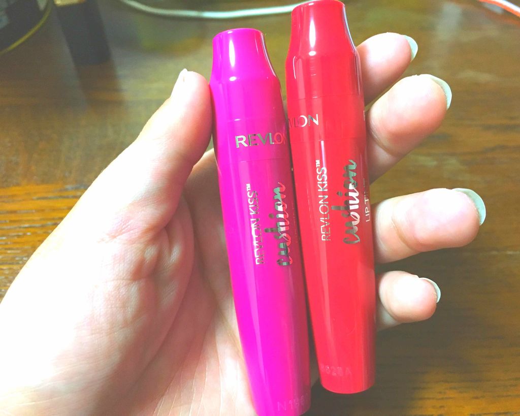 キス クッション リップ ティント/REVLON/リップティントを使ったクチコミ（1枚目）
