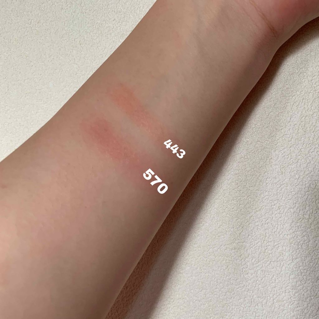 チーク カラー(ブラシ付)/ちふれ/パウダーチークを使ったクチコミ(2枚目)