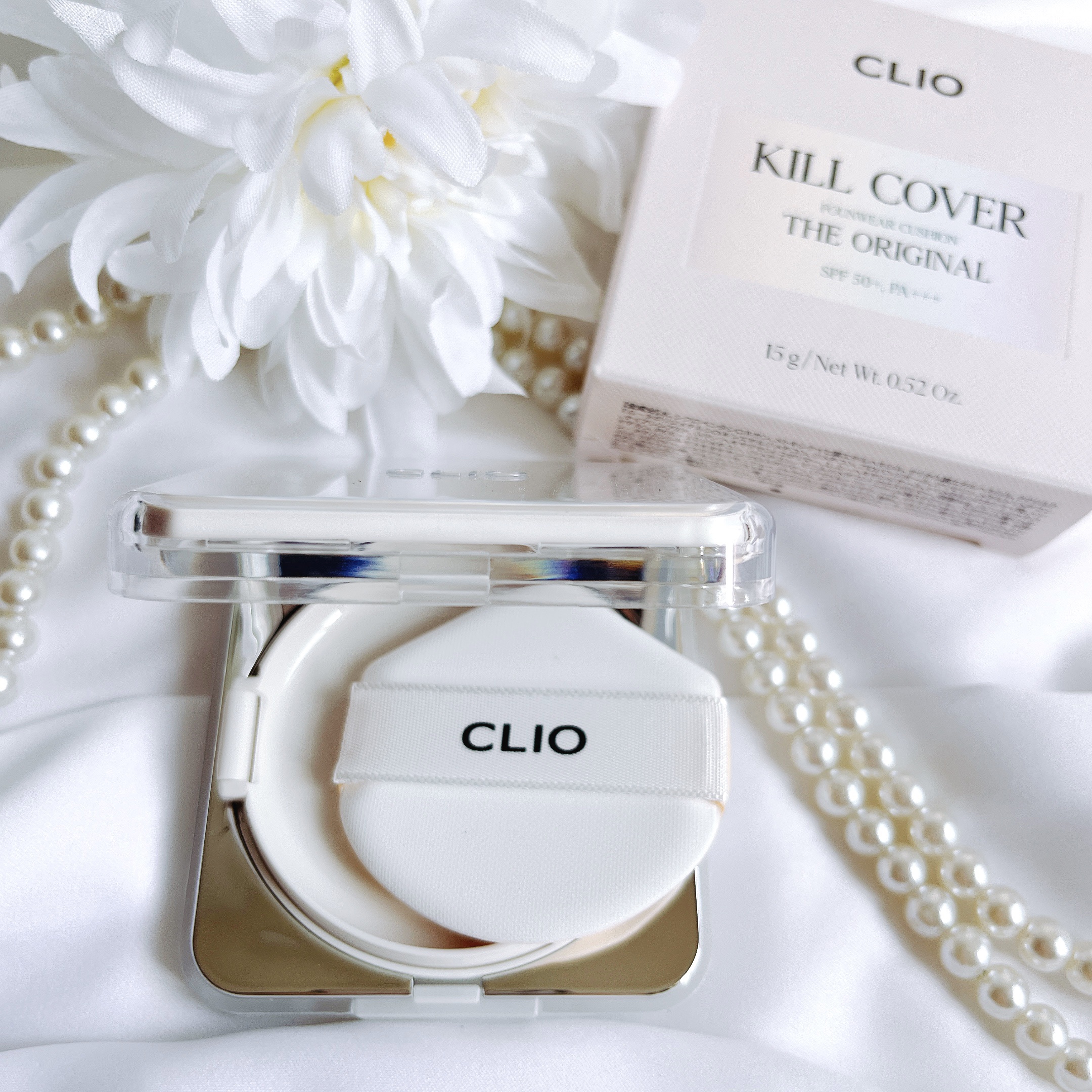 キル カバー ファンウェア クッション ザ オリジナル/CLIO/クッションファンデーションを使ったクチコミ（2枚目）