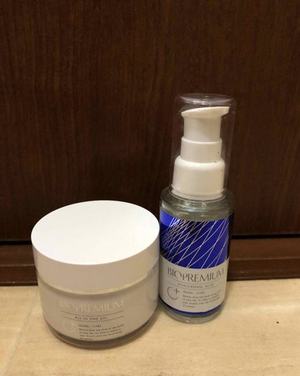 オールインワンジェル 発酵ヒアルロン酸原液美容液セット/BIOPREMIUM/スキンケアキットを使ったクチコミ(1枚目)