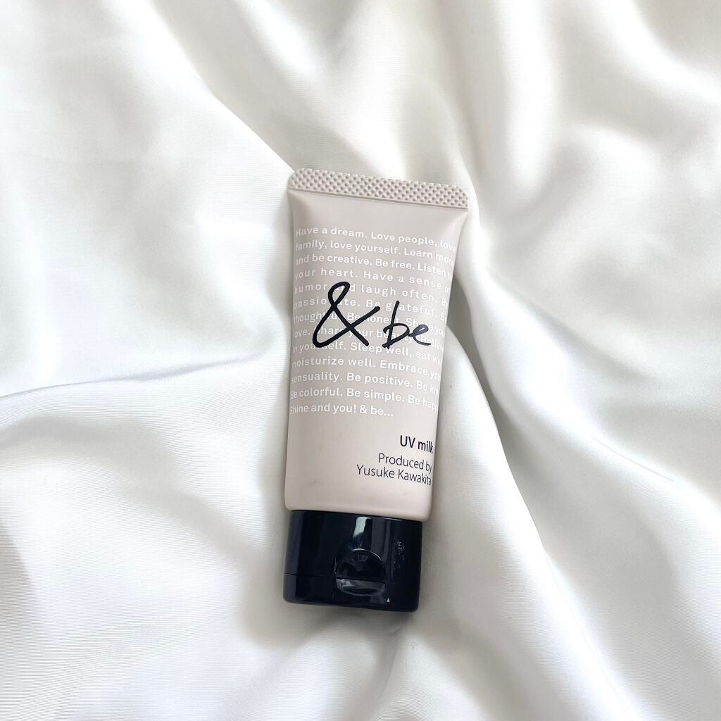 UVミルク/&be/日焼け止め・UVケアを使ったクチコミ(1枚目)