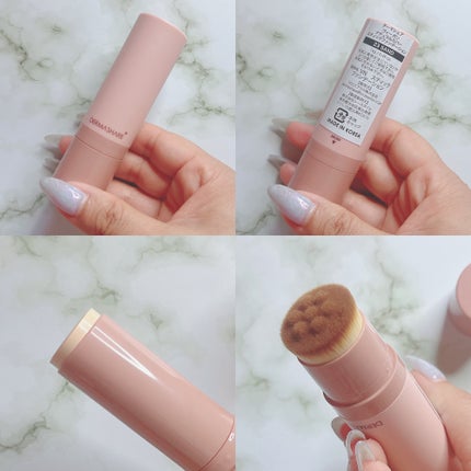 ヴィーガンナチュラルカバースティックファンデーション/DERMASHARE/その他ファンデーションを使ったクチコミ(2枚目)