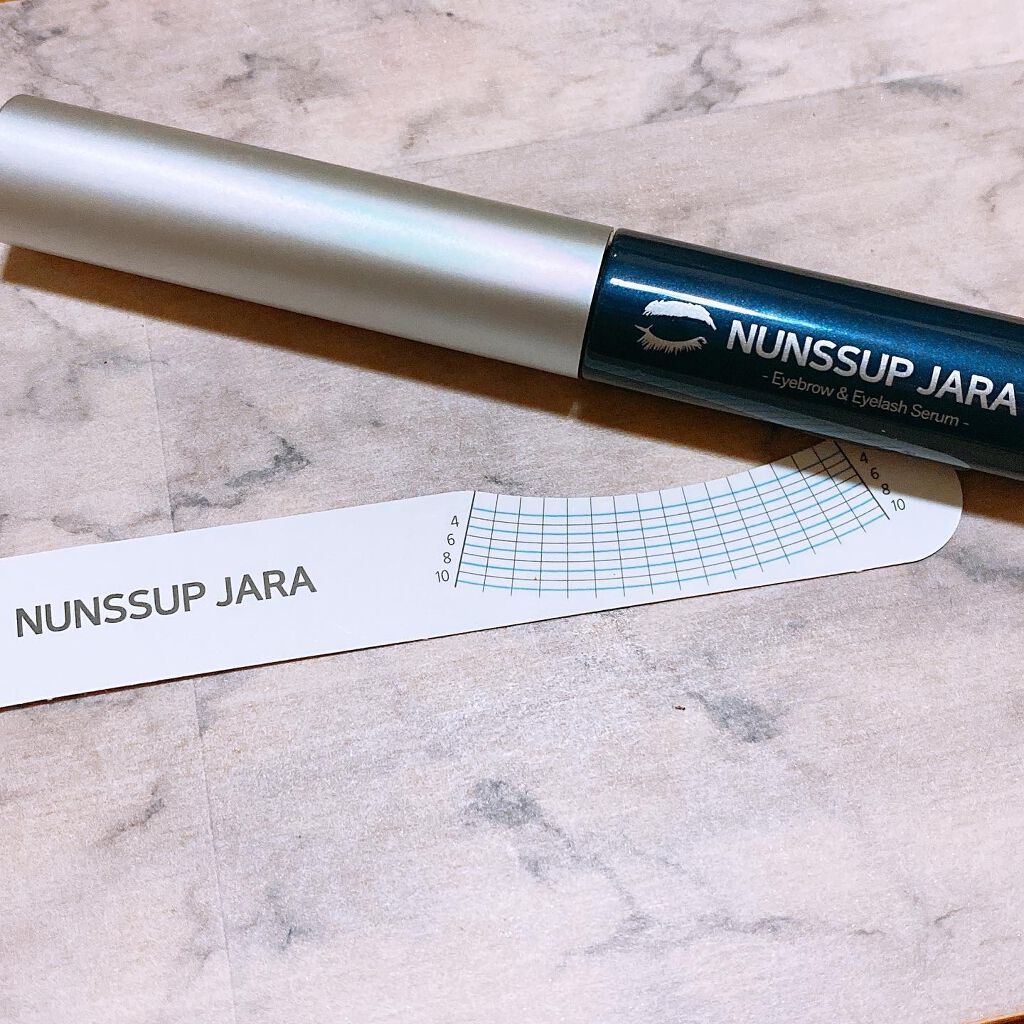 Eyebrow&Eyelash Serum/NUNSSUP JARA/まつげ美容液を使ったクチコミ（2枚目）