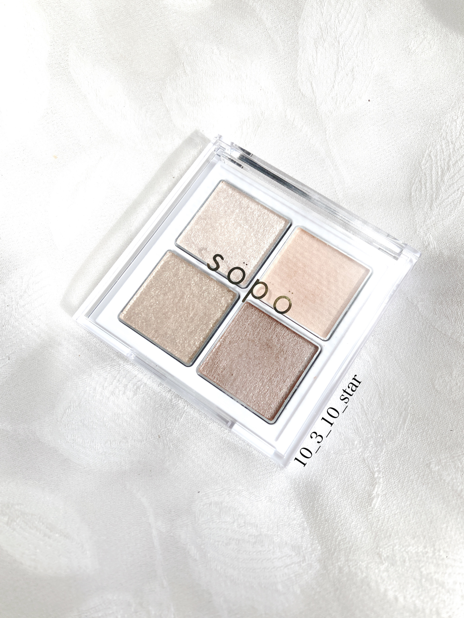 アイパレット/sopo/アイシャドウパレットを使ったクチコミ（1枚目）